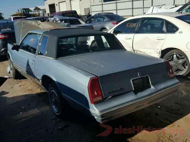 3VWD17AJ9GM235788 1987 CHEVROLET MONTECARLO