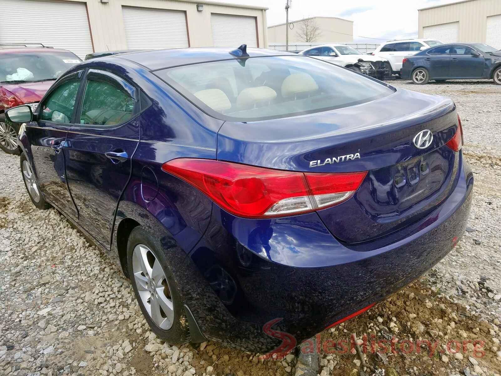 5XXGT4L35KG351474 2013 HYUNDAI ELANTRA