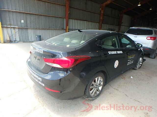 5XXGT4L35JG237053 2014 HYUNDAI ELANTRA