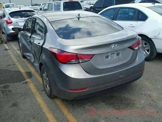 58ABK1GG1JU091449 2014 HYUNDAI ELANTRA