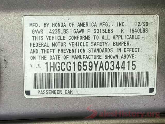 KMHD84LF8KU780001 2000 HONDA ACCORD