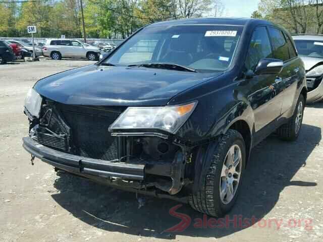 5NPE24AF1GH301920 2008 ACURA MDX