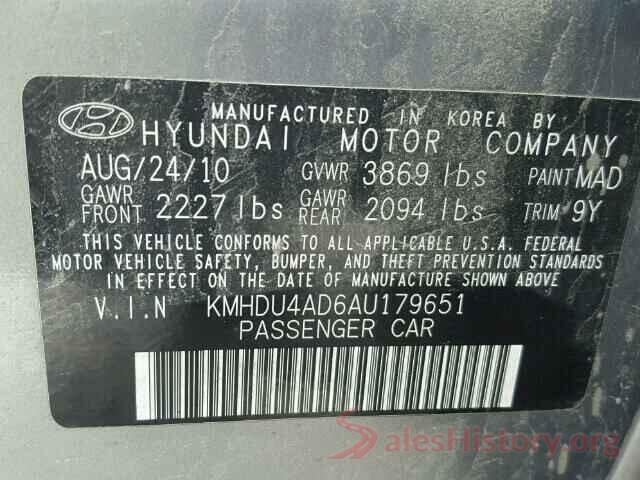 3VW2B7AJ2HM415281 2010 HYUNDAI ELANTRA