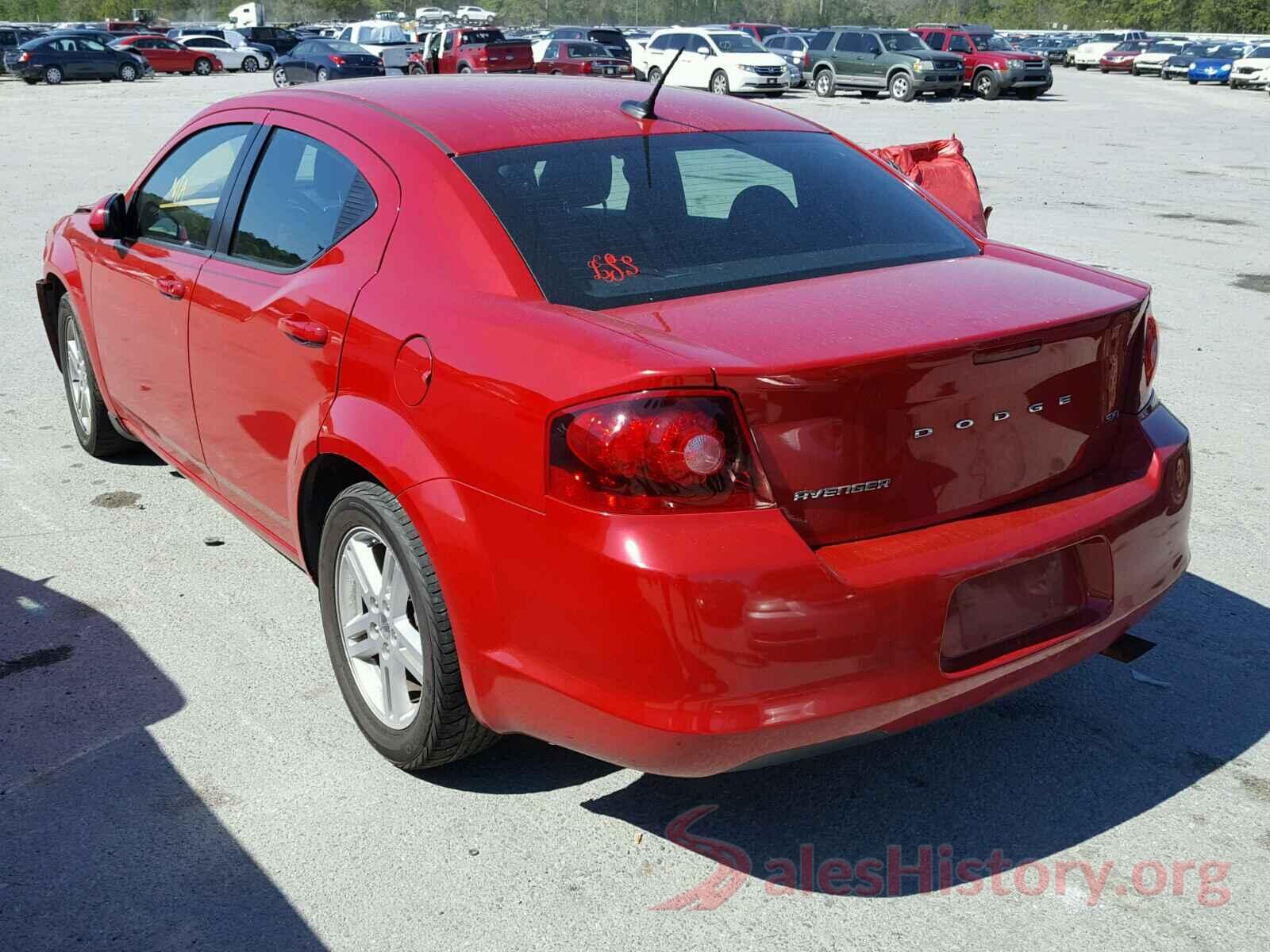 WDDWF8EB1KR482340 2012 DODGE AVENGER