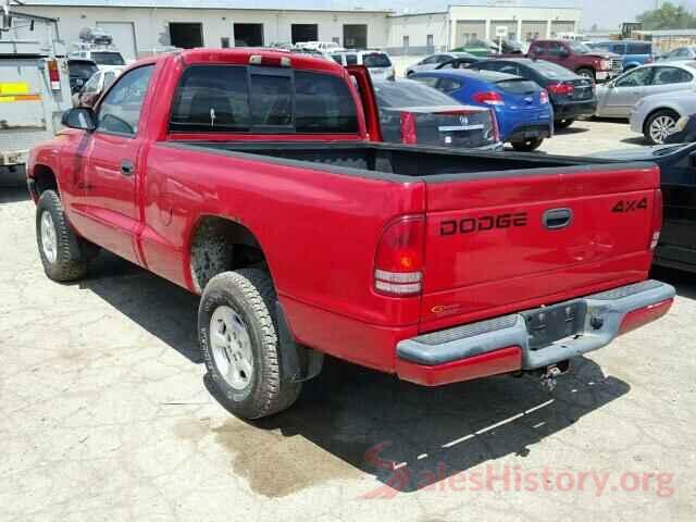 ZACCJBBT7GPD88409 2001 DODGE DAKOTA