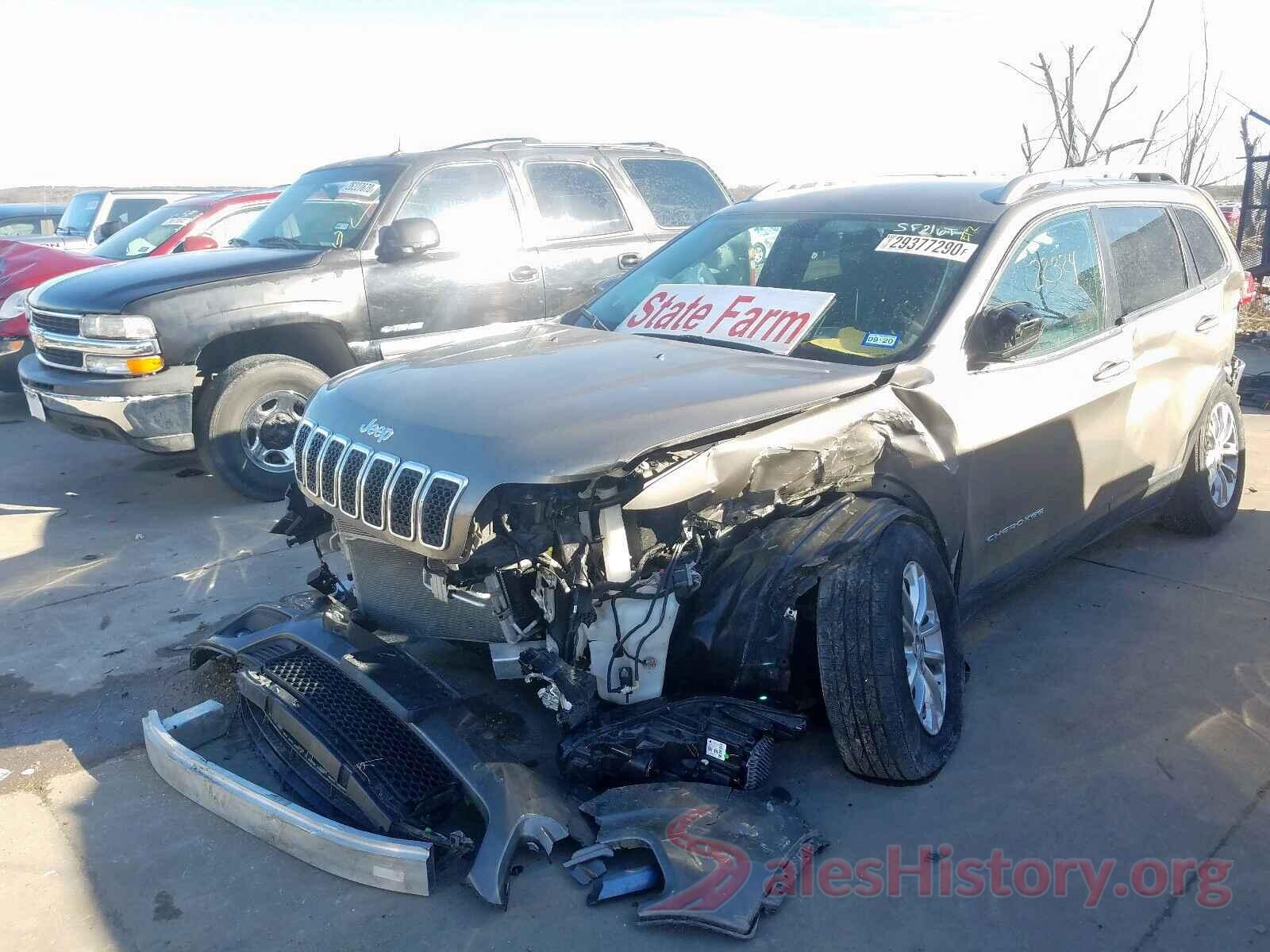 5XXGU4L34GG103107 2019 JEEP CHEROKEE