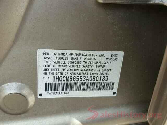 5NMZUDLB0HH010989 2003 HONDA ACCORD