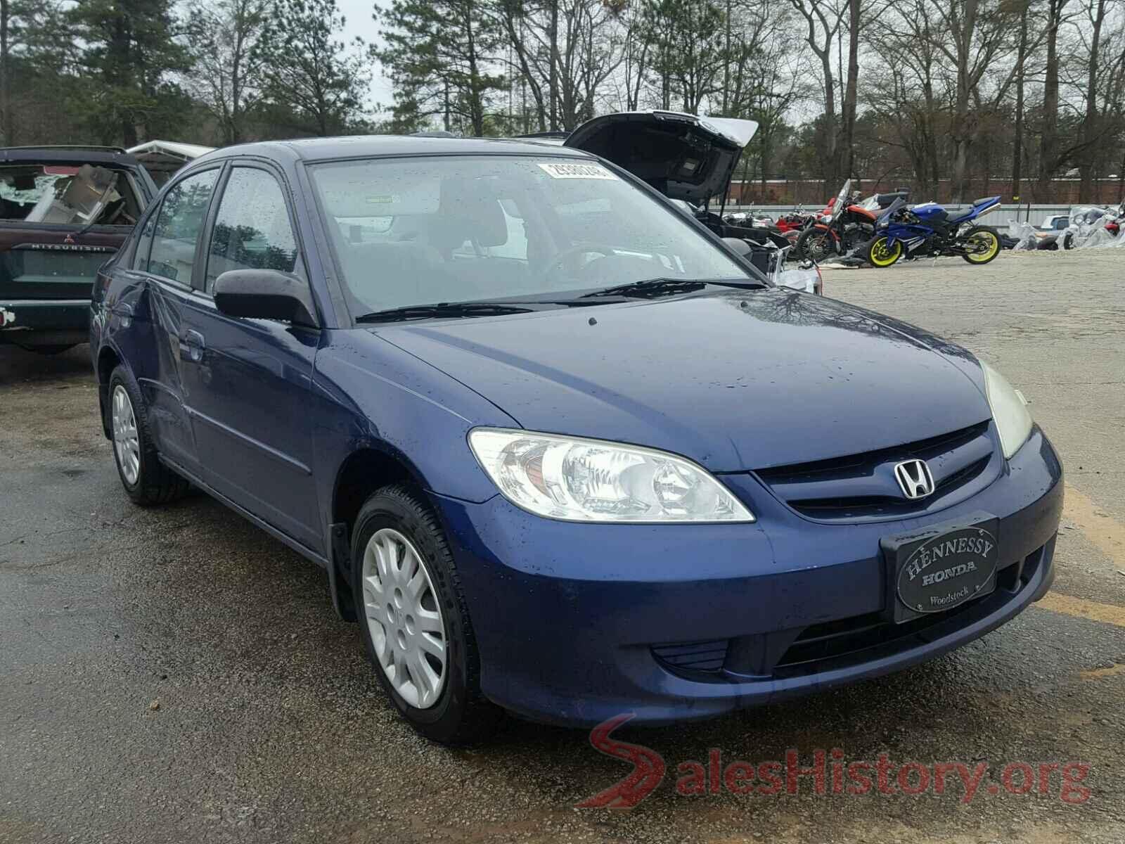 5XYPHDA54JG412507 2005 HONDA CIVIC