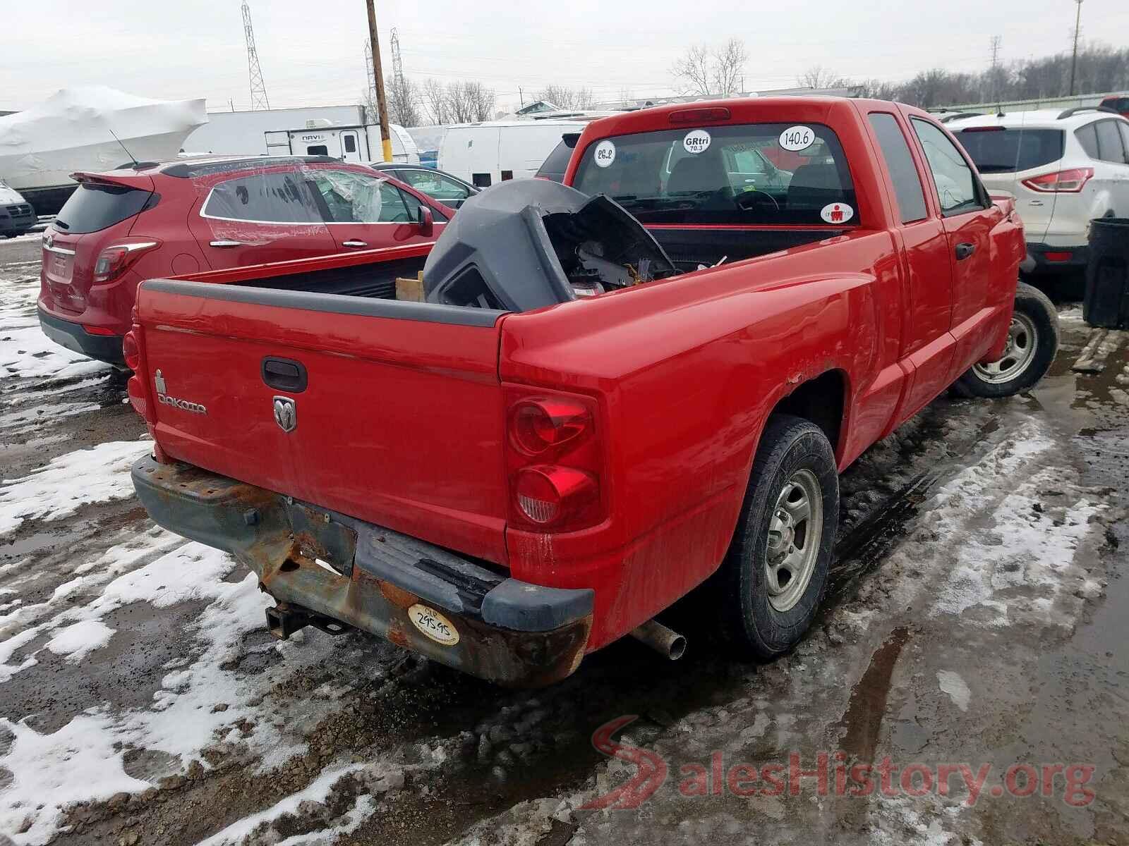 5XXGU4L37JG212491 2008 DODGE DAKOTA