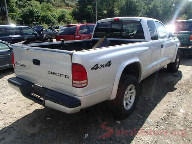 ML32F3FJ3LHF10640 2004 DODGE DAKOTA