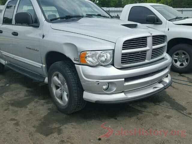 1FM5K7D83JGA54700 2005 DODGE RAM 1500