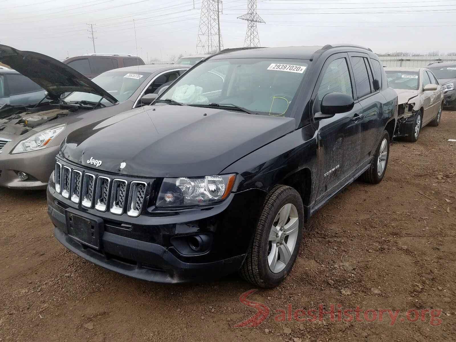 ZN661XUS1KX319833 2016 JEEP COMPASS