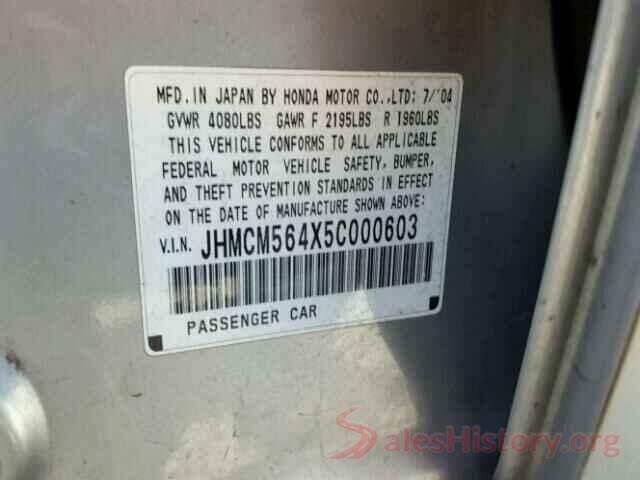 3N1AB7AP1GL676105 2005 HONDA ACCORD