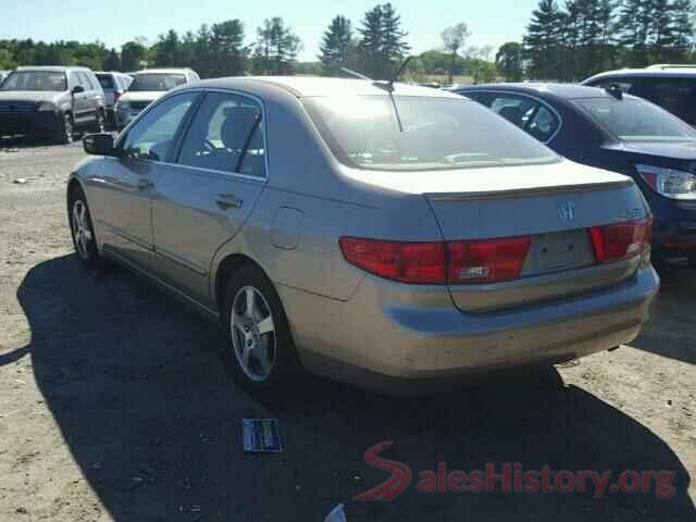 5YFBURHE6GP501170 2005 HONDA ACCORD