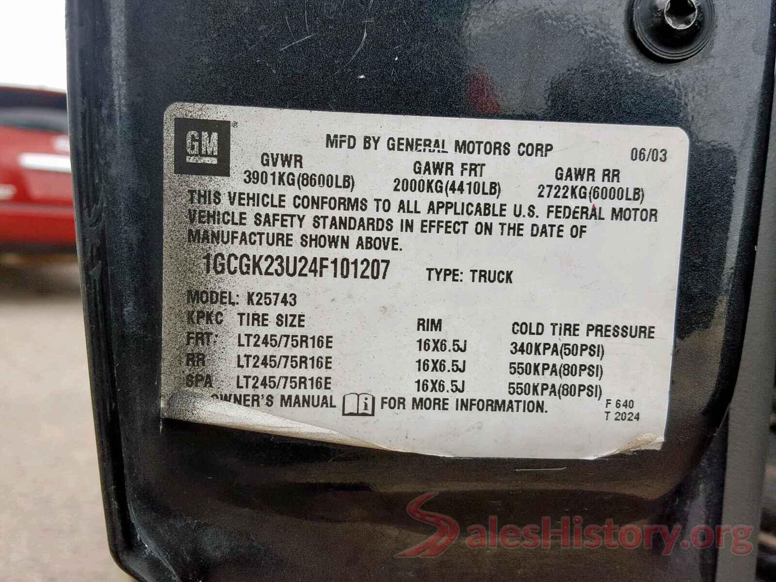 JM1BM1L70G1311752 2004 CHEVROLET SILVERADO