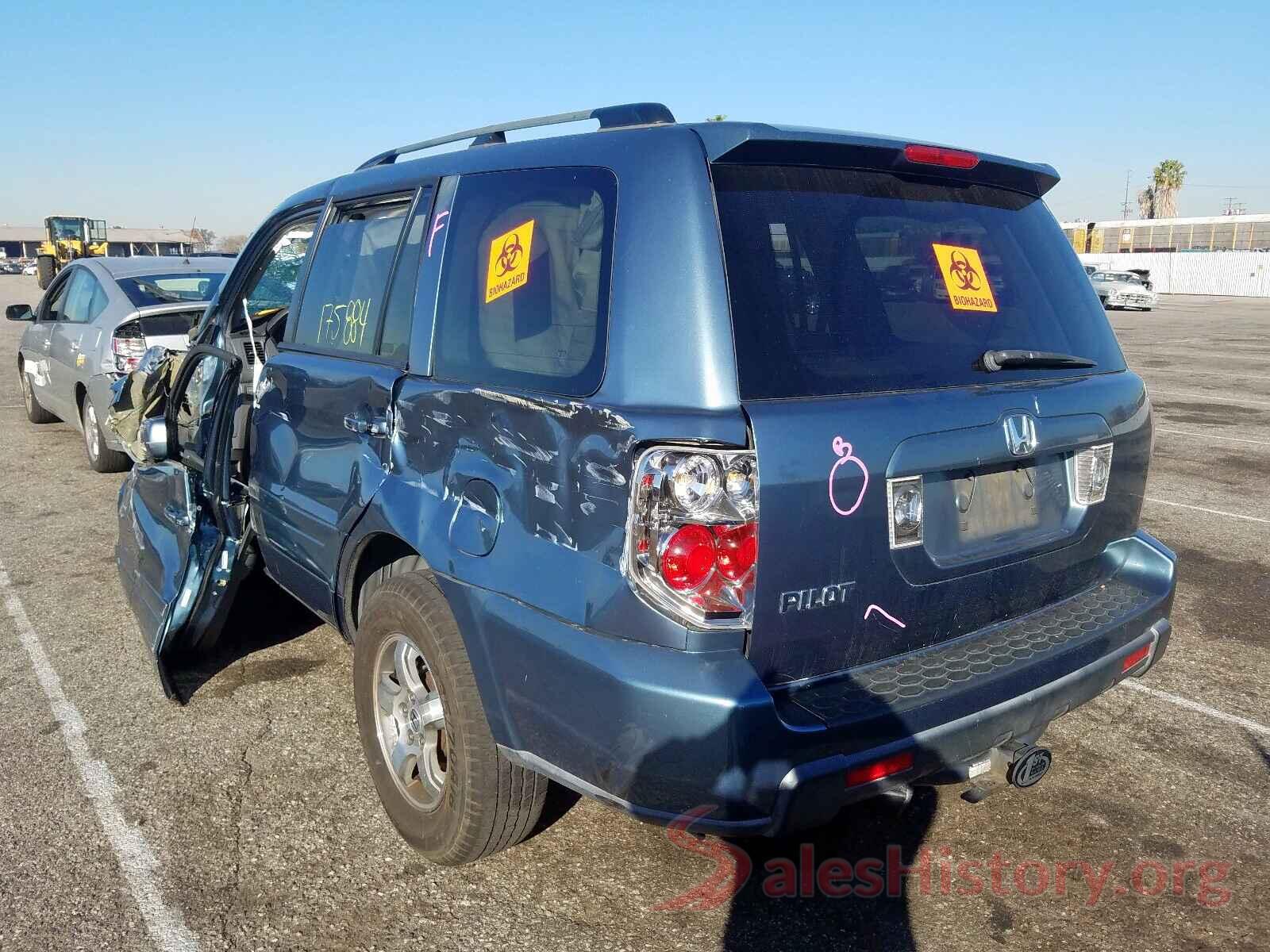 5TDBZRFH6HS368000 2006 HONDA PILOT