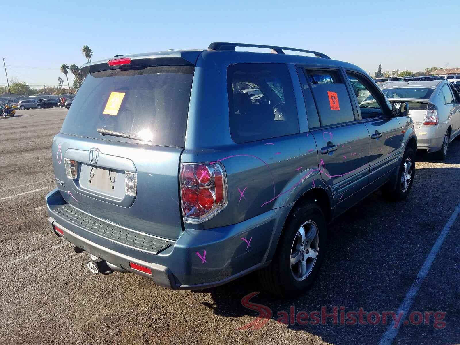 5TDBZRFH6HS368000 2006 HONDA PILOT