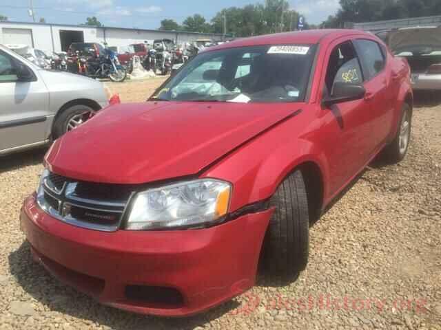 1FTER4FHXKLA15123 2013 DODGE AVENGER