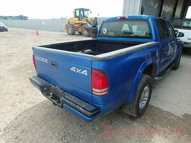 5XXGU4L33GG013608 2001 DODGE DAKOTA