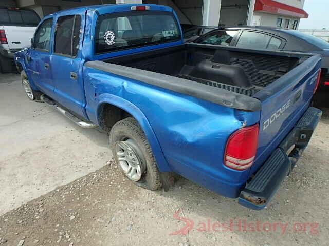 5XXGU4L33GG013608 2001 DODGE DAKOTA