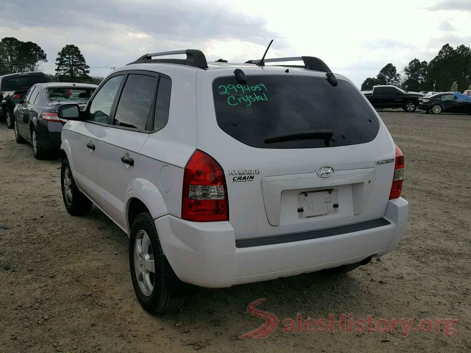 5YFBURHE3JP746676 2008 HYUNDAI TUCSON