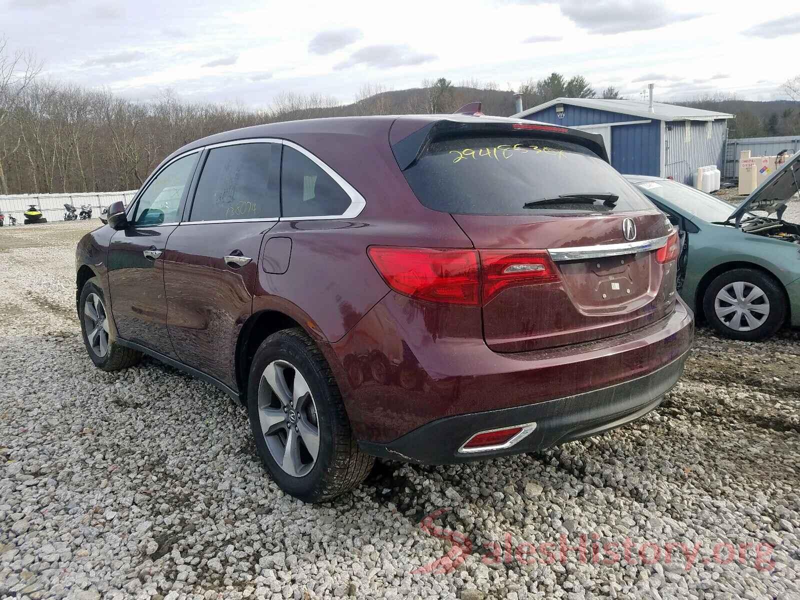 5N1AT2MV9KC703011 2016 ACURA MDX