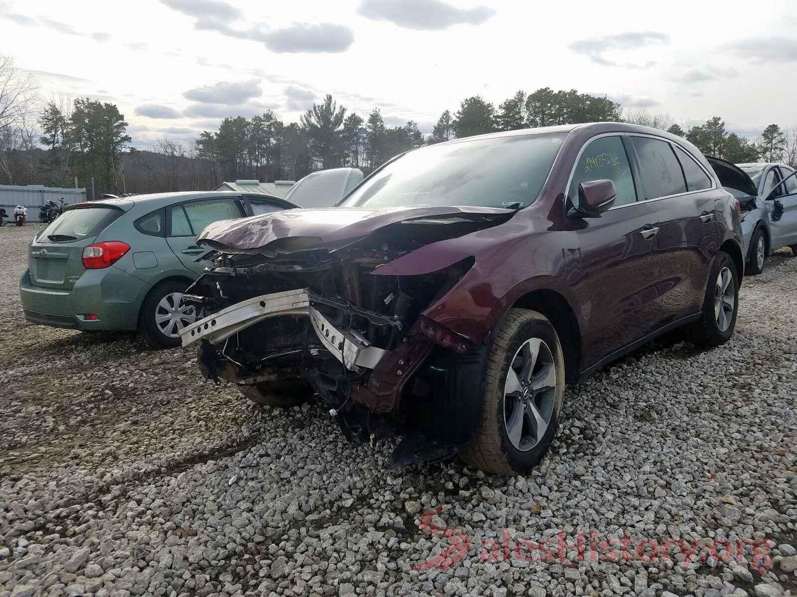 5N1AT2MV9KC703011 2016 ACURA MDX