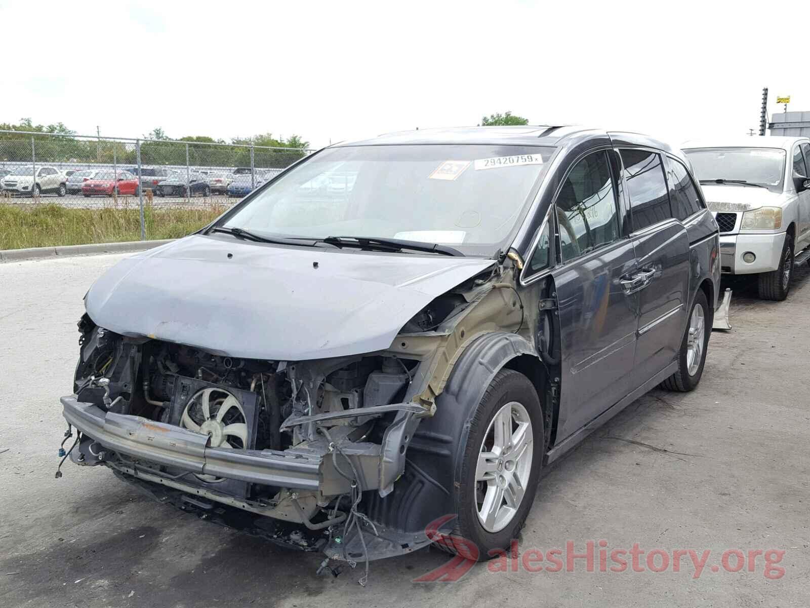 KMHT36AH3KU002425 2011 HONDA ODYSSEY TO