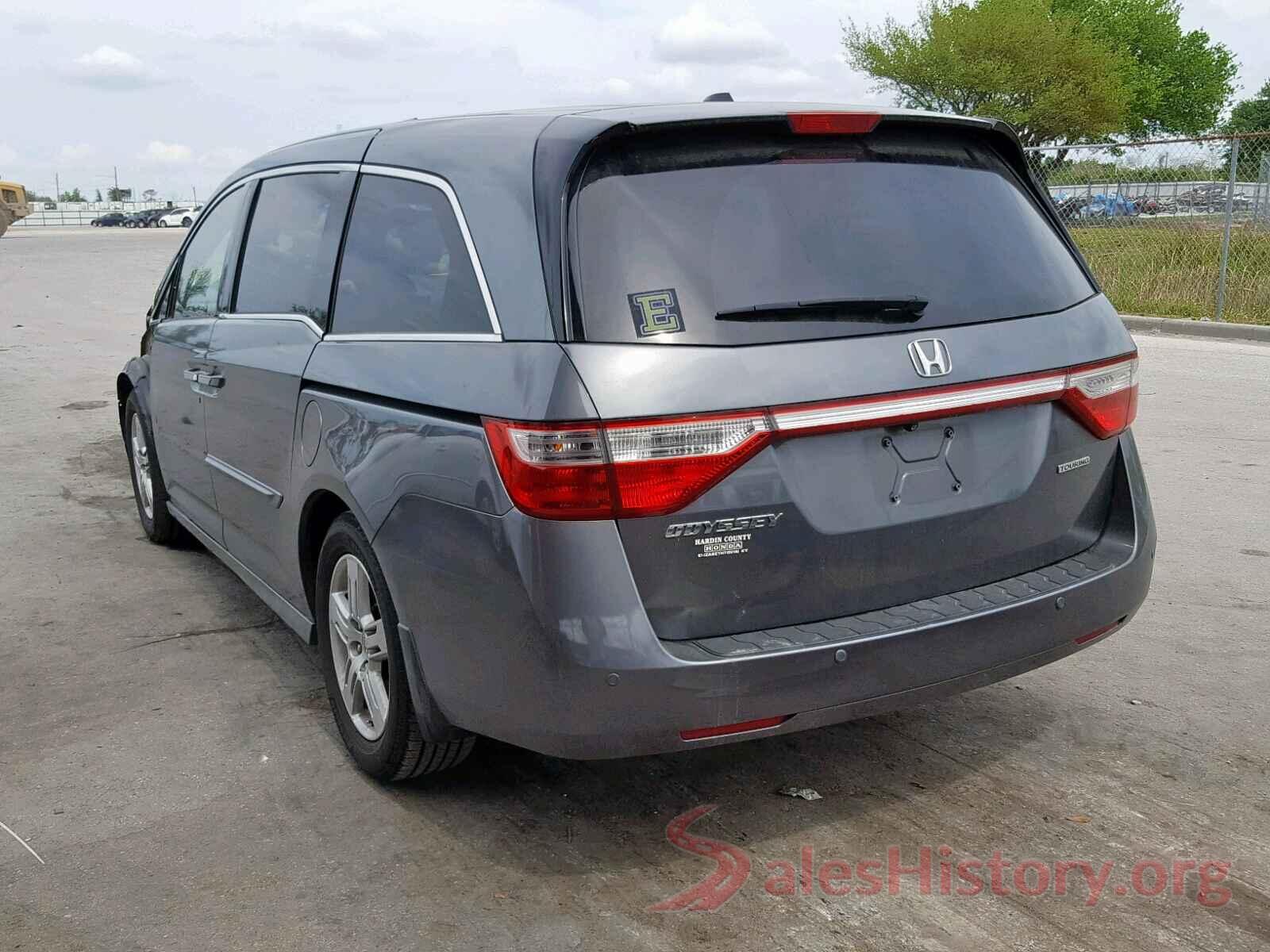 KMHT36AH3KU002425 2011 HONDA ODYSSEY TO