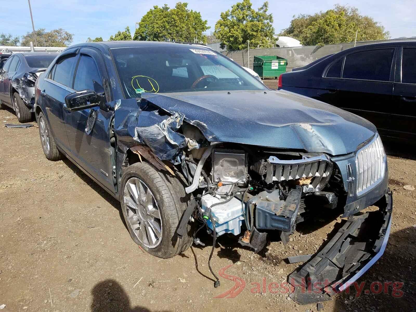 2T3WFREV1HW402117 2012 LINCOLN MKZ