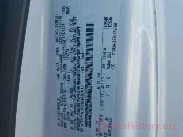 1N4AL3AP5GC140648 2011 FORD ECONOLINE