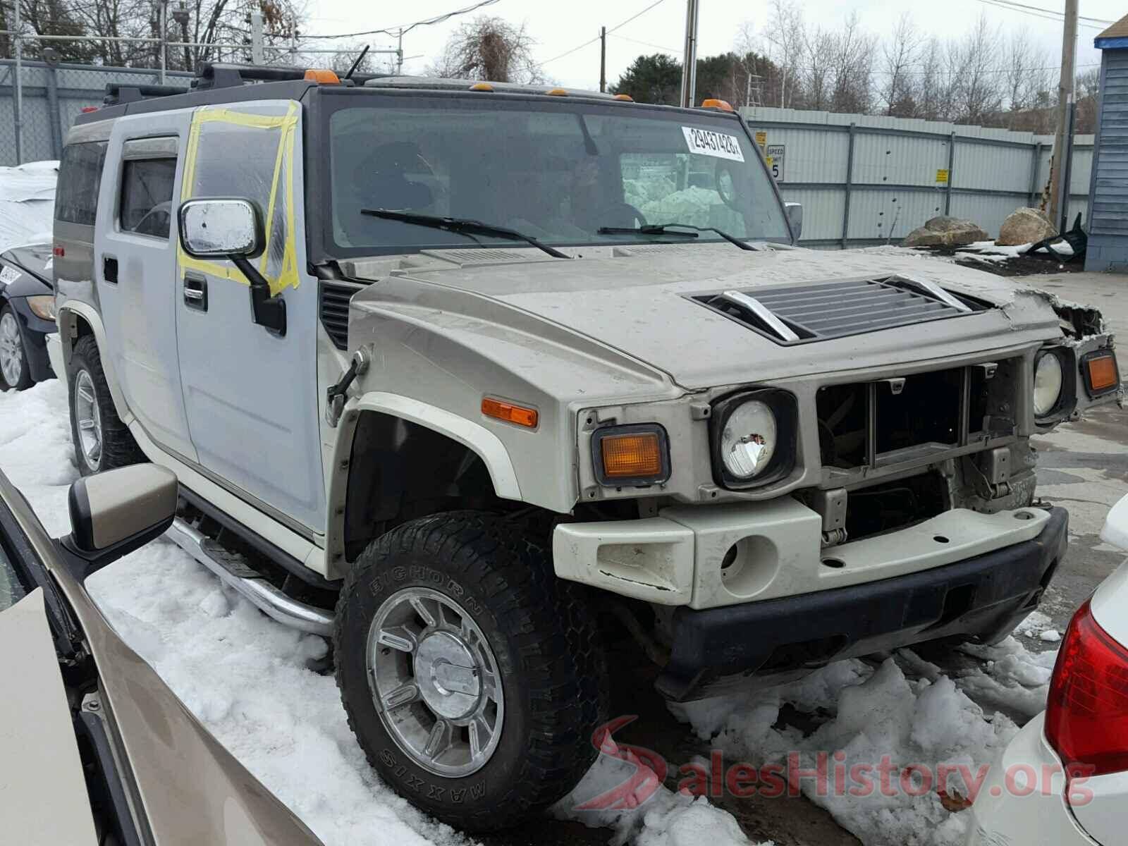 1C4GJXAN7KW587523 2003 HUMMER H2