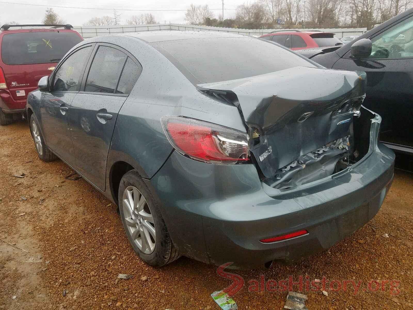 3N1CN8DV5LL880237 2012 MAZDA 3