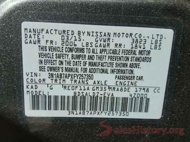 1VWLA7A30KC014328 2015 NISSAN SENTRA