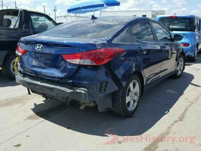 3C4NJCBB4JT205019 2013 HYUNDAI ELANTRA