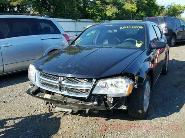 JA4AP3AU5KU030166 2014 DODGE AVENGER