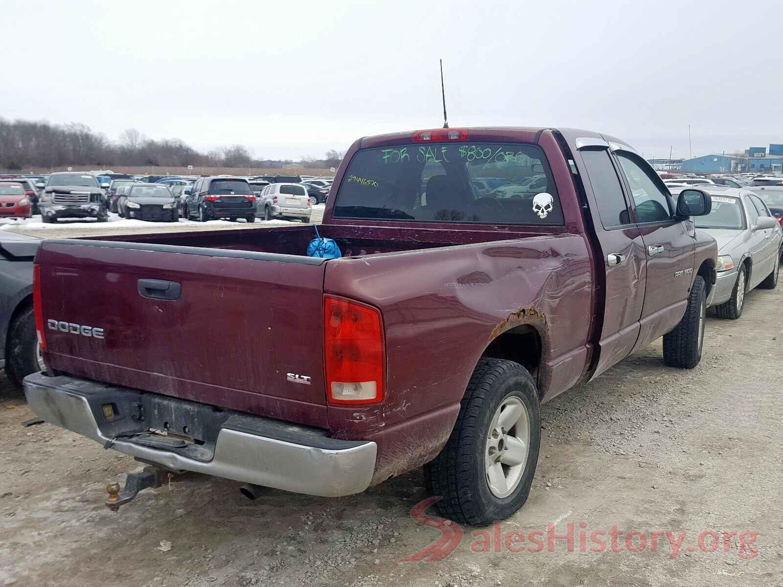 5XXGV4L29JG238319 2003 DODGE RAM 1500 S