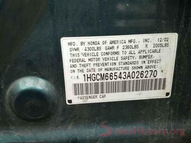 KMHE54L21HA067381 2003 HONDA ACCORD