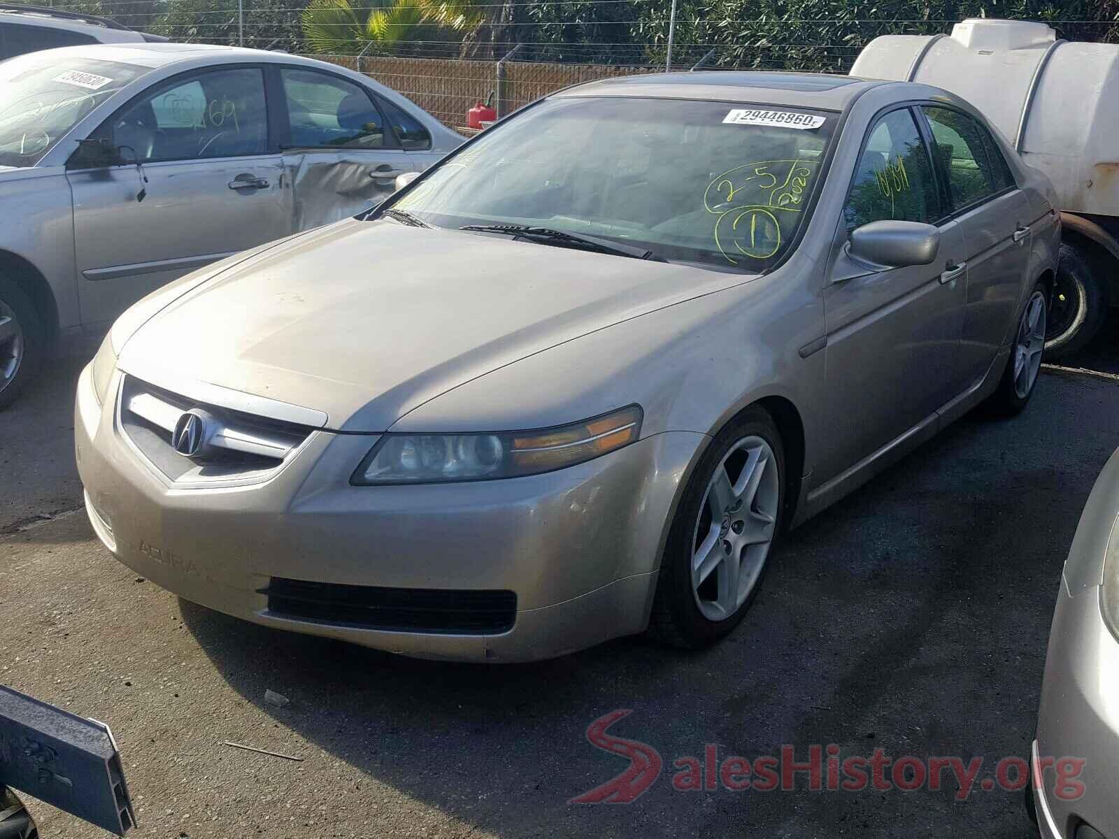 5XYPHDA58KG447519 2004 ACURA TL