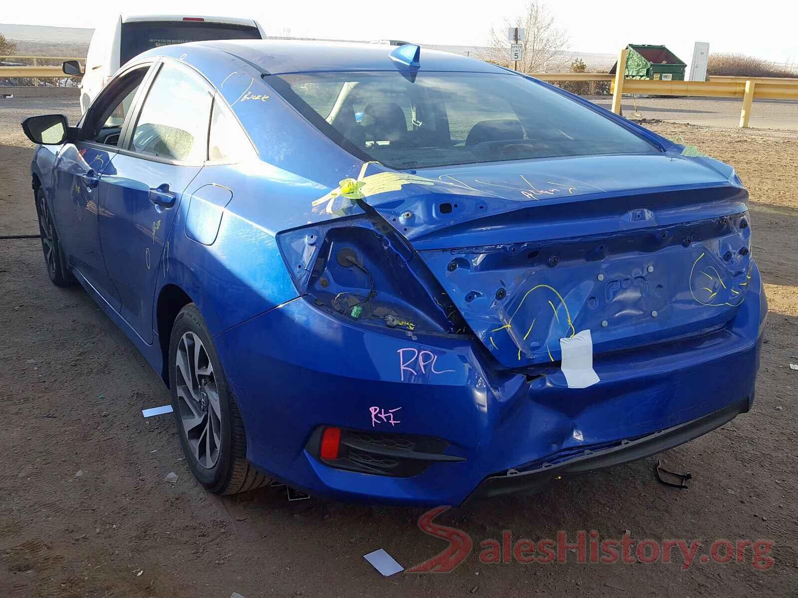 5XXGT4L30HG143897 2017 HONDA CIVIC