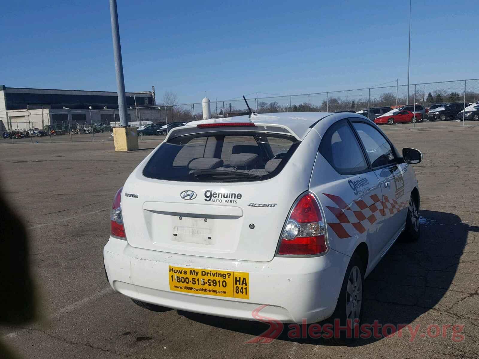 5XYPGDA5XLG646964 2010 HYUNDAI ACCENT