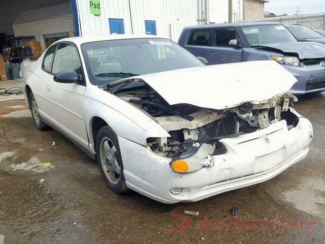 3VWC57BUXKM056872 2004 CHEVROLET MONTECARLO