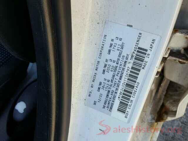 WD3FE7CD0HP372843 2004 MAZDA 3