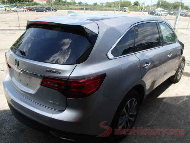 1GNERFKW2KJ157498 2014 ACURA MDX