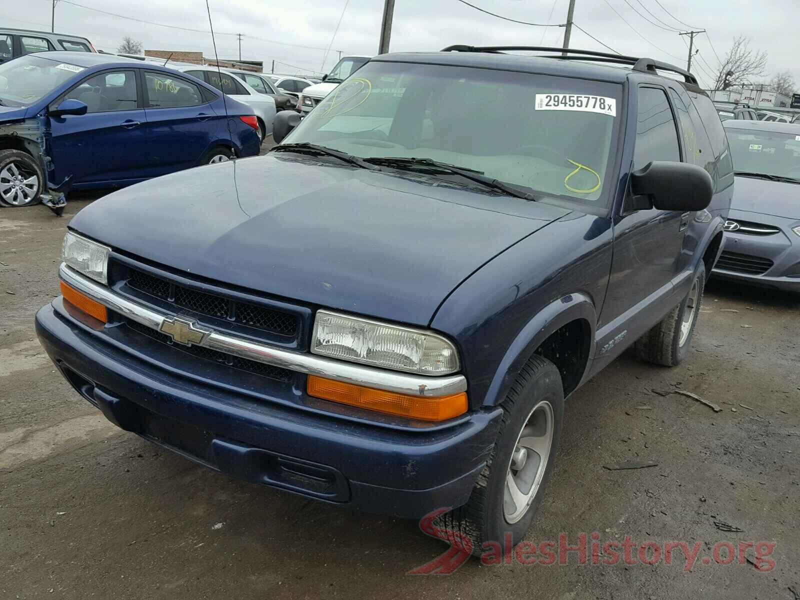 3N1CE2CP8GL364105 2003 CHEVROLET BLAZER