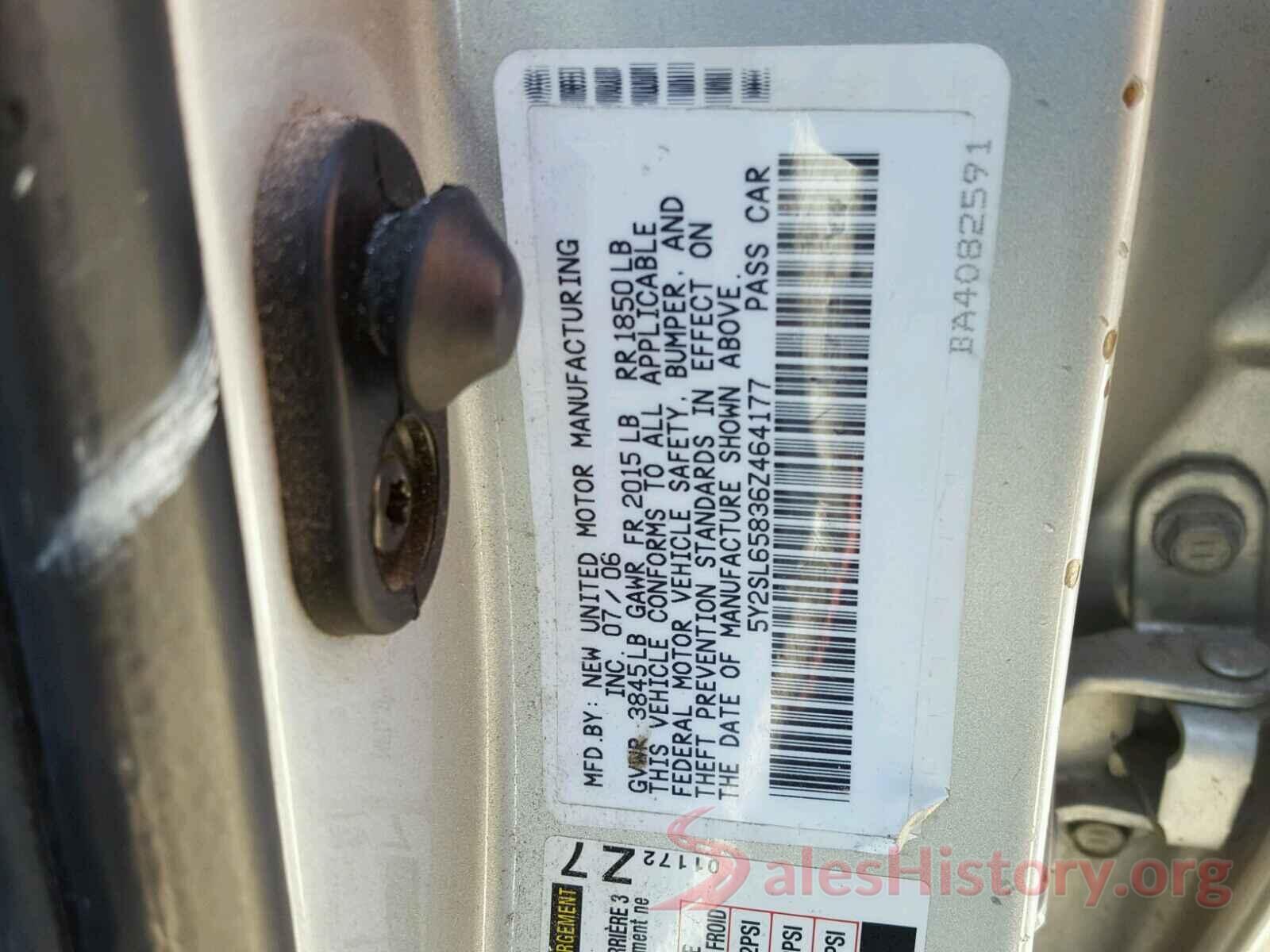 3VV1B7AX6JM053479 2006 PONTIAC VIBE