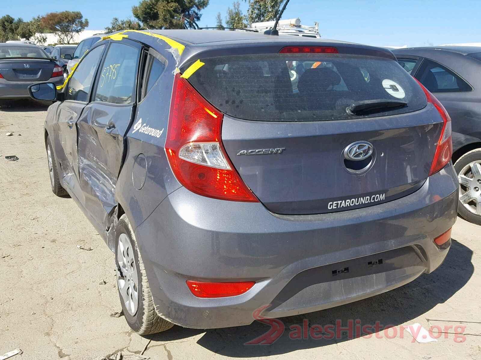 JTJBARBZ1H2128010 2016 HYUNDAI ACCENT