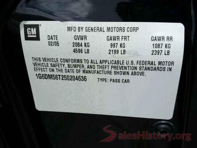 3FA6P0HD1HR195816 2005 CADILLAC CTS