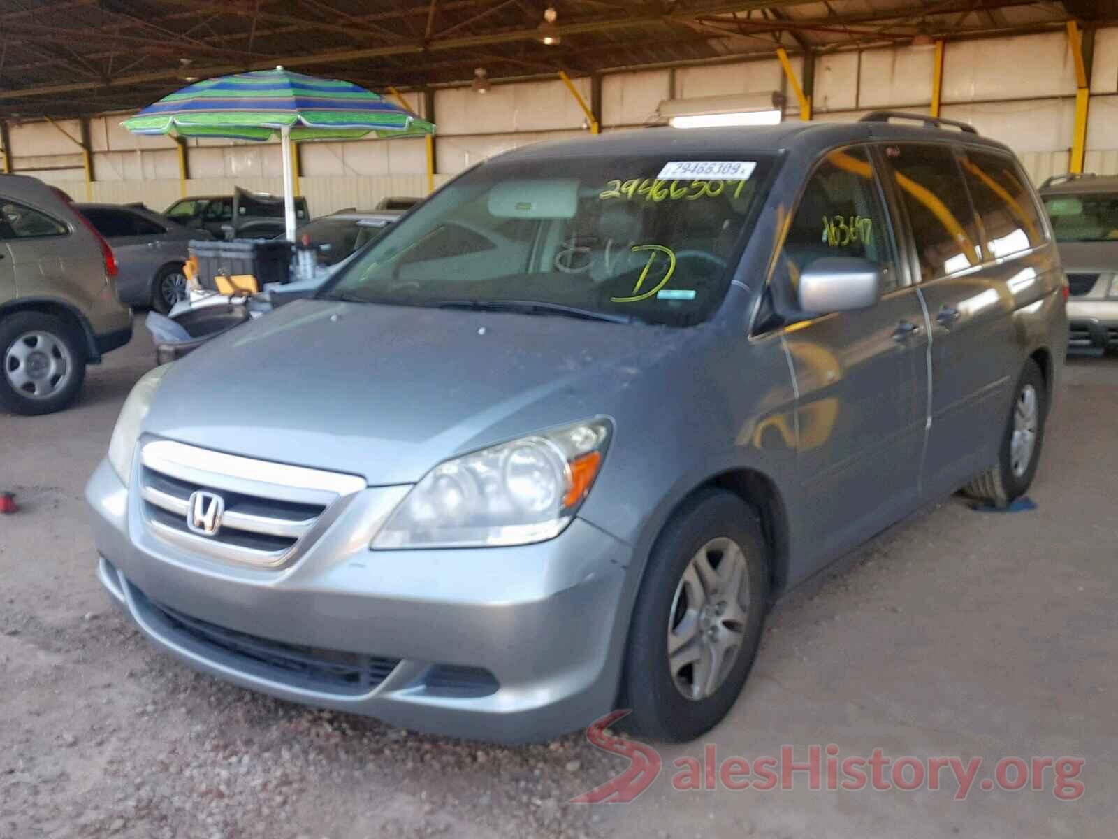 1N6AD0ERXJN763919 2005 HONDA ODYSSEY EX