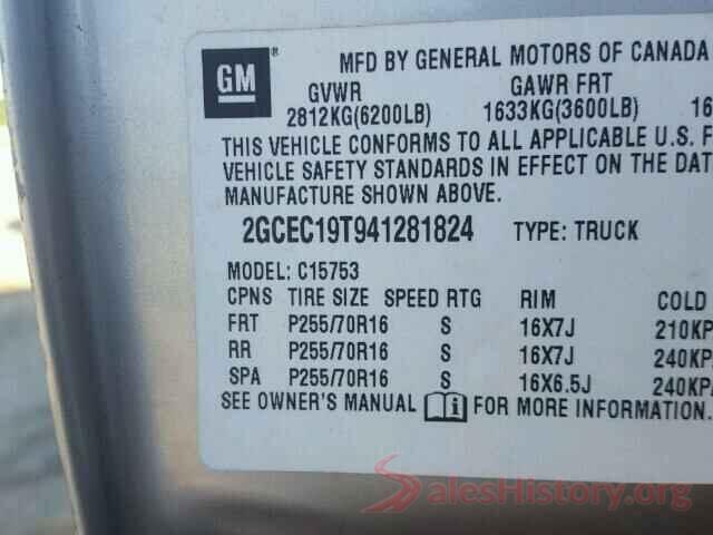 3VV5B7AX9JM192832 2004 CHEVROLET SILVERADO